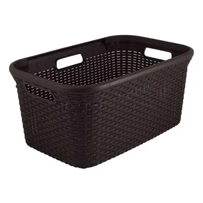 CURVER RATTAN STYLE 45L koš na čisté prádlo - hnědý