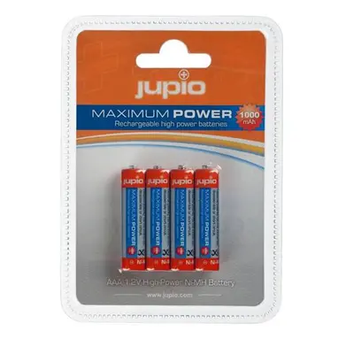 Baterie Jupio AAA 1000 mAh (mikrotužkové) 4ks, dobíjecí