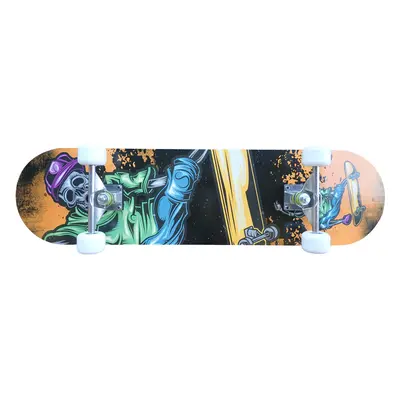 KUBIsport 05-S3/1K-OR Skateboard sportovní s alu podvozkem a protismykem pro rekreační účely