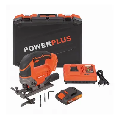 PowerPlus POWDP25310 - Aku přímočará pila 20V SET