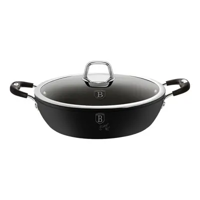 BERLINGERHAUS Pekáč s poklicí s titanovým povrchem 28 cm Black Professional Line BH-6125