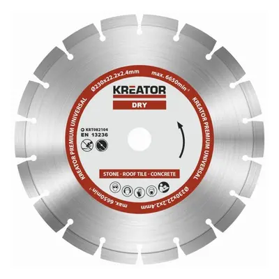 Kreator KRT082104 - Diamantový kotouč segmentový 230mm PREMIUM