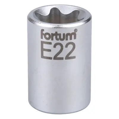 Fortum 4700704 hlavice nástrčná vnitřní TORX 1/2", E 22, L 38mm