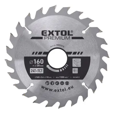 Extol Premium 8803214 kotouč pilový s SK plátky 160x2,0x30 mm