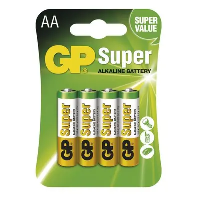 GP Batteries Alkalická baterie GP 1,5V AA 4 ks