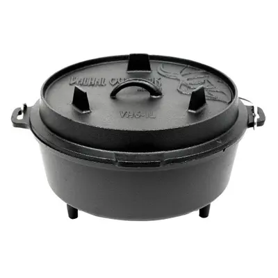 Litinový outdoorový hrnec (Camp Dutch oven) VH6.1L+ Valhal Outdoor