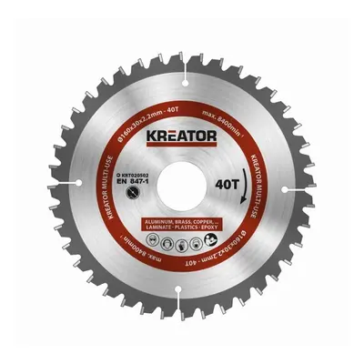 Kreator KRT020502 - Pilový kotouč univerzální 160mm, 40T