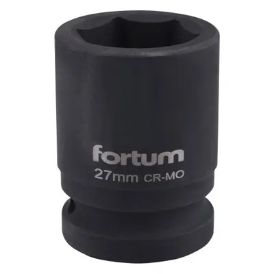 Fortum 4703027 hlavice nástrčná rázová 3/4", 27mm, L 52mm