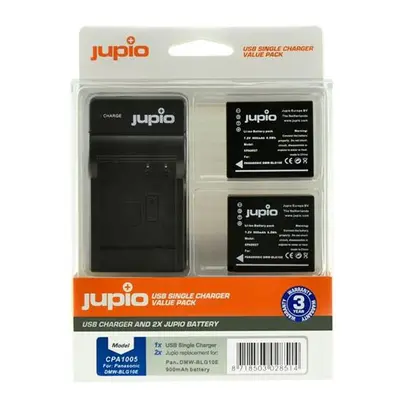 Set Jupio 2x DMW-BLG10 + USB Single Charger