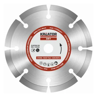 Kreator KRT082100 - Diamantový kotouč segmentový 89mm PREMIUM