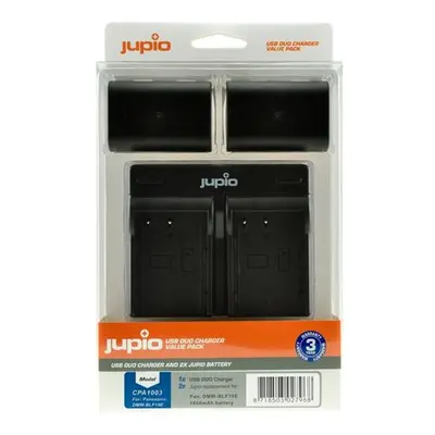 Set Jupio 2x DMW-BLF19E 1860mAh + USB duální nabíječka