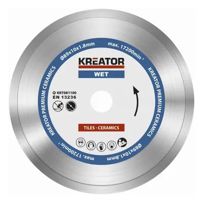 Kreator KRT081100 - Diamantový kotouč celoobvodový 89mm PREMIUM