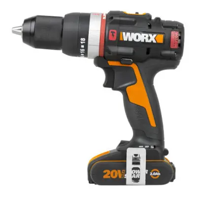 WORX WX-JCR - Aku vrtačka s příklepem 20V, 2x2.0Ah - Powershare