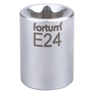 Fortum 4700705 hlavice nástrčná vnitřní TORX 1/2", E 24, L 38mm