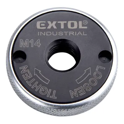 Extol Industrial 8798050 matice rychloupínací pro úhlové brusky, click-nut, M14