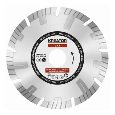 Kreator KRT084101 - Diamantový kotouč segmentový 125mm EXPERT