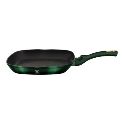 BERLINGERHAUS Pánev grilovací s titanovým povrchem 28 cm Emerald Collection BH-6050