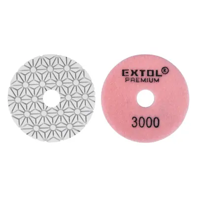 Extol Premium 8803099 kotouč diamantový leštící na obklady, O100mm, P3000, suchý zip