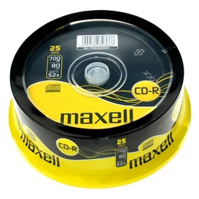 CD-R 700MB 52x 25SP 628522 MAXELL