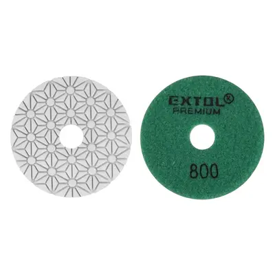 Extol Premium 8803097 kotouč diamantový leštící na obklady, O100mm, P800, suchý zip