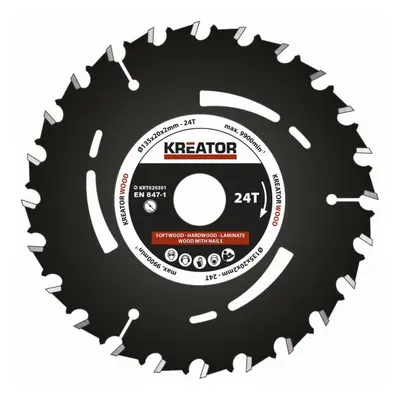 Kreator KRT020301 - Pilový kotouč pro ponorné pily 135mm, 24T