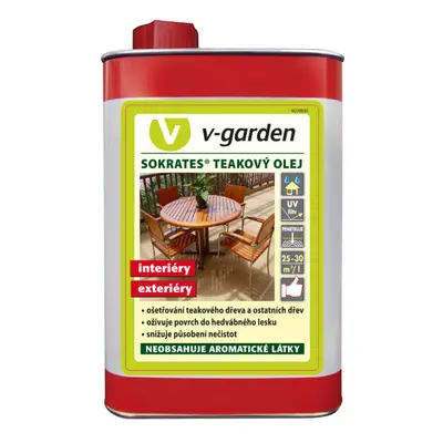 Sokrates V-garden Teak olej 0,6l