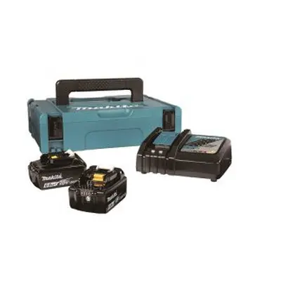 Makita 198116-4 sada Li-ion LXT 18V 2ksBL1860B+1ksNabíječkaDC18RC+1ksMakpac