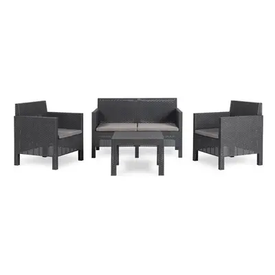 Toomax PENELOPE 4 SEATER zahradní plastový set - grafit