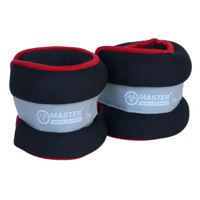 Kondiční zátěž na zápěstí a nohy MASTER 2 x 2 kg - neopren