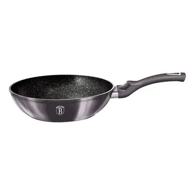 BERLINGERHAUS Pánev WOK s mramorovým povrchem 28 cm Carbon PRO Line BH-6900