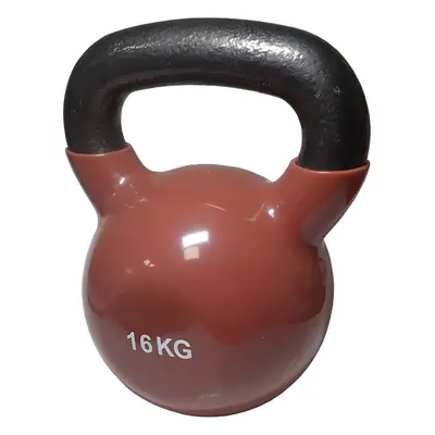 KUBIsport 05-CWKBV16K Kettlebell 16 kg s vinylovým potahem