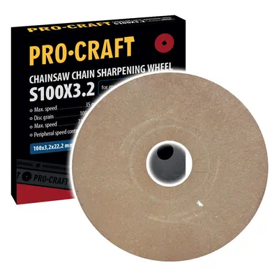 Procraft S100X3.2 brusný kotouč pro ostřičku řetězových pil SK950