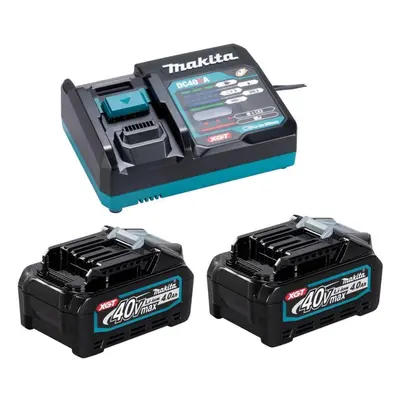 Makita 191J97-1 sada Li-ion XGT 40V 2xBL4040 + DC40RA