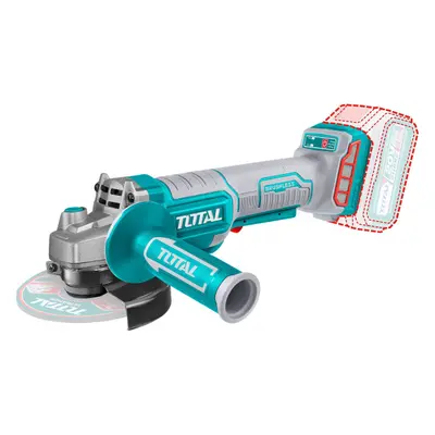 Total TAGLI211156 bruska úhlová AKU, 115mm, brushless, 20V Li-ion, bez baterie a nabíječky