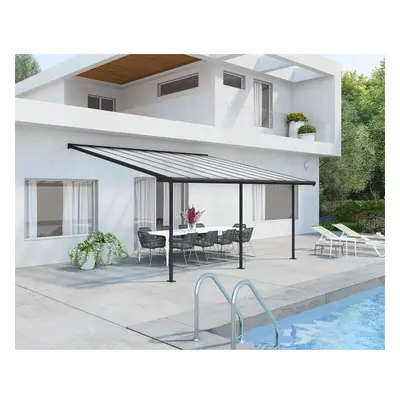 Palram Sierra 5400 šedá 3 x 5,46 - hliníková (montovaná) pergola