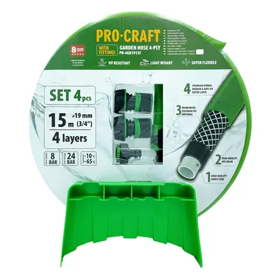 Procraft PR-4GH1915F zahradní hadicí PR-4GH1915F