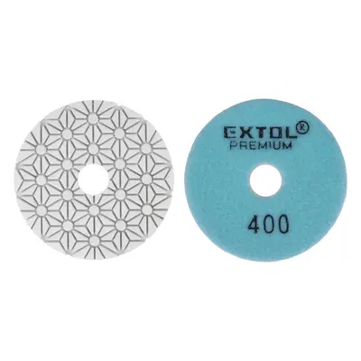 Extol Premium 8803096 kotouč diamantový leštící na obklady, O100mm, P400, suchý zip