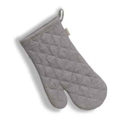 KELA Chňapka rukavice do trouby Puro 55%bavlna/45%len šedá 31,0x18,0cm KL-12803