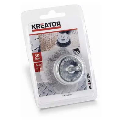 Kreator KRT150102 - Ocleový kartáč na vrtačky 50mm