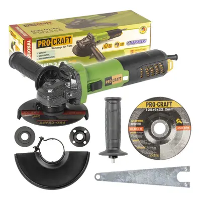 Procraft PW2350 bruska úhlová 125mm