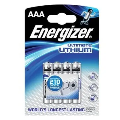 BAT ULTIMATE LITH FR03/4 4xAAA ENERGIZER