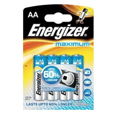 BAT MAXIMUM ALK LR6/4 4xAA ENERGIZER