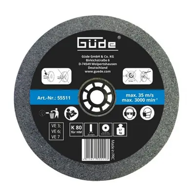 GÜDE 55511 Brusný kotouč 150 mm/K80