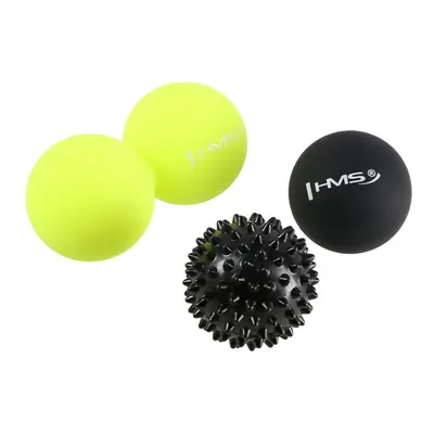 Sada masážních míčků Lacrosse Ball HMS BLS01