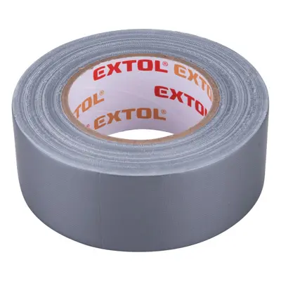 Extol Premium 8856312 páska lepicí textilní/univerzální, 50mm x 50m tl.0,18mm, šedá