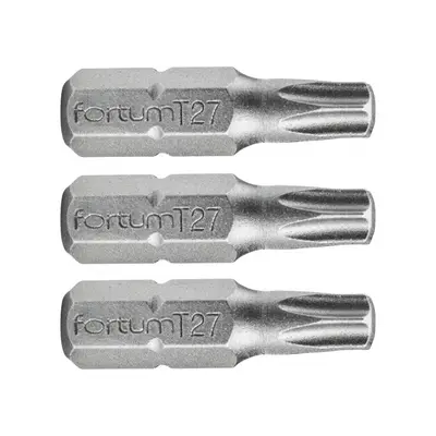 Fortum 4741427 hrot TORX, sada 3ks, T 27x25mm, S2