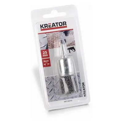 Kreator KRT150101 - Ocelový kartáč na vrtačky 25mm