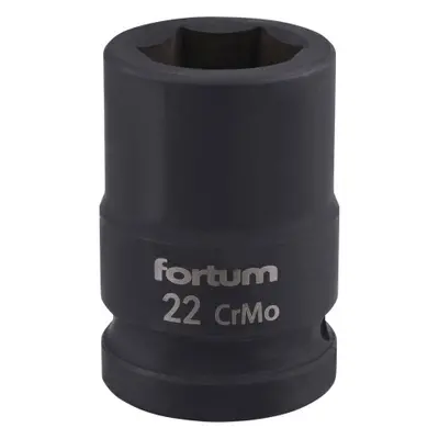 Fortum 4703022 hlavice nástrčná rázová 3/4", 22mm, L 52mm