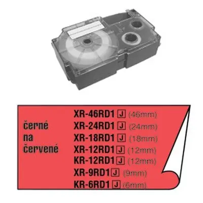 XR 9 RD1 BARVÍCÍ PÁSKA CASIO