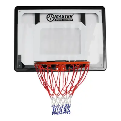 Basketbalový koš s deskou MASTER 80 x 58 cm